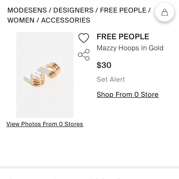 Free people earrings - Picture 4 of 4